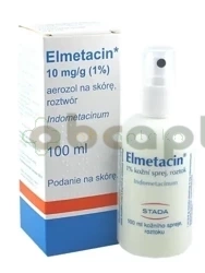 Elmetacin 1% aerozol,  100 ml