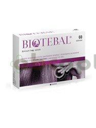 Biotebal 5 mg, 60 tabletek