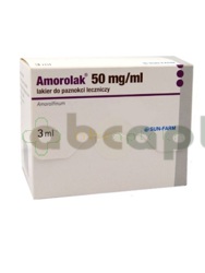 Amorolak, lakier do paznokci, 3 ml