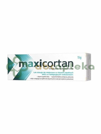 Maxicortan 10 mg/g krem 15 g