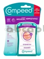 Plastry Compeed na opryszczkę, 15 sztuk