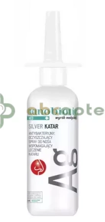 Nanobiotic Med Silver Katar, spray, 30 ml | DATA WAŻNOŚCI 30.04.2026