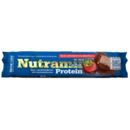 Olimp, Nutramil Complex Protein, baton o smaku czekoladowo-truskawkowym, 60 g