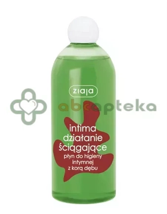 Ziaja Intima, płyn do higieny intymnej z korą dębu, 500 ml