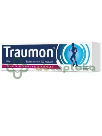 Traumon 100 mg/g żel,                150 g