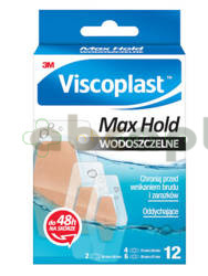 Viscoplast Max Hold, plastry wodoszczelne, 12 sztuk