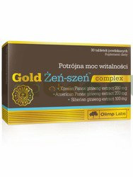 Olimp Gold Żeń-szeń complex, 30 tabletek powlekanych