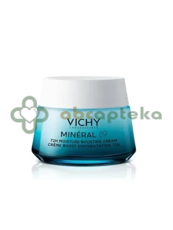 Vichy Mineral 89, Lekki krem nawilżająco-odbudowujący 72h, 50 ml | DATA WAŻNOŚCI 31.07.2026