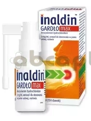 Inaldin Gardło Max 3mg/ml aerozol do stosowania w jamie ustnej     30 ml