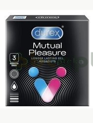 Durex Mutual Pleasure prezerwatywy, 3 sztuki