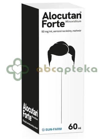 Alocutan Forte, 50 mg/ml, aerozol na skórę, 60 ml