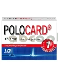 Polocard 150 mg,                    120 tabletek