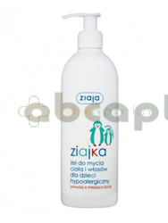 Ziaja Ziajka, żel do mycia ciała i włosów dla dzieci, 400 ml