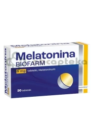 Melatonina 5 mg Biofarm 30 tabletek