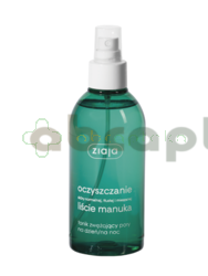 Ziaja Oczyszczanie, Liście Manuka, tonik zwężający pory, 200 ml
