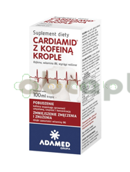 Cardiamid z kofeiną krople 100 ml