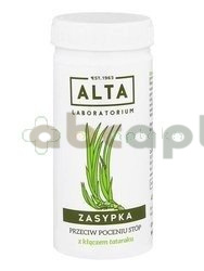 Alta, zasypka przeciw poceniu stóp, 40 g