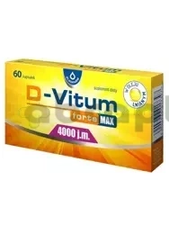 D-Vitum Forte Max 4000 j.m., 60 kapsułek
