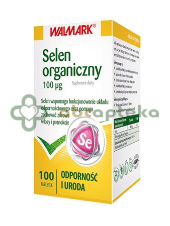 Walmark Selen organiczny 100 mcg 100 tabletek