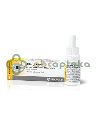 Allergocrom, 2%, krople do oczu, 10 ml