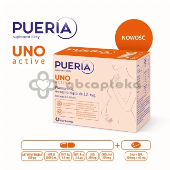 Pueria Uno Active, 60 kapsułek