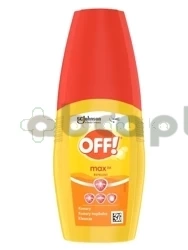 OFF! Max na komary i kleszcze z 20% Ikarydyną, atomizer 100 ml