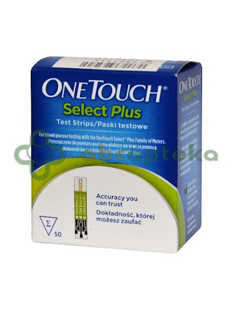 One Touch Select Plus paski testowe do glukometru, 50 szt