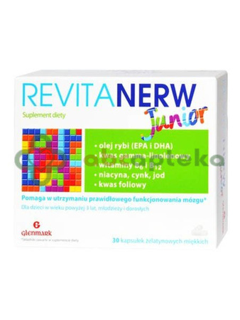Revitanerw Junior, 30 kapsułek