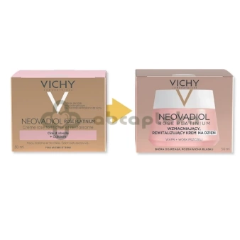 VICHY Neovadiol Rose Platinum różany krem do twarzy wzmacniająco-rewitalizujący dla skóry dojrzałej 50 ml