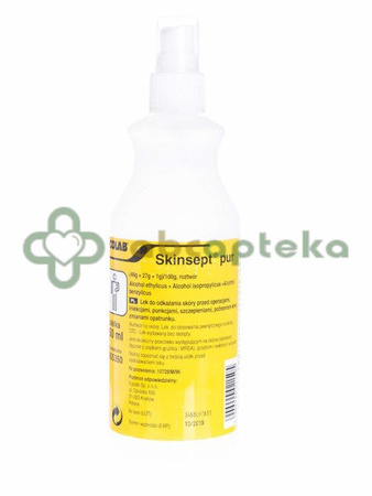 Skinsept Pur, roztwór do odkażania skóry, 350 ml