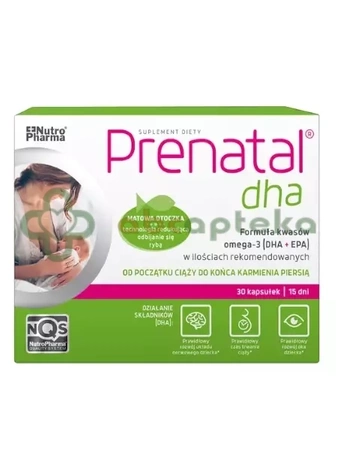 Prenatal DHA, 30 kapsułek