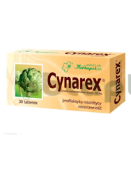 Cynarex, 250 mg, 30 tabletek