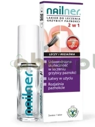 Nailner lakier do paznokci 2w1,        5 ml