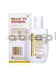 Nizoral, 20 mg/g, szampon leczniczy, /import równoległy Inpharm, 120 ml
