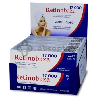 Retinobaza 17 000, krem, display, 10 x 30 g