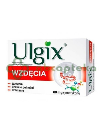 Ulgix Wzdęcia 50 kapsułek