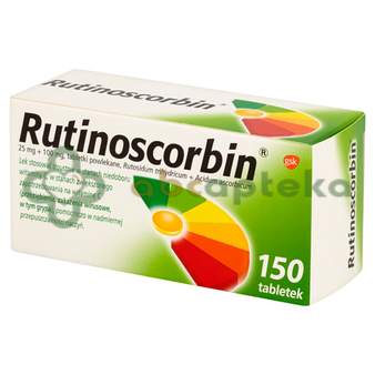 Rutinoscorbin, 150 tabletek
