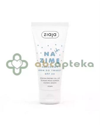 Ziaja, barierowy krem do twarzy na zimę SPF 30, 50 ml