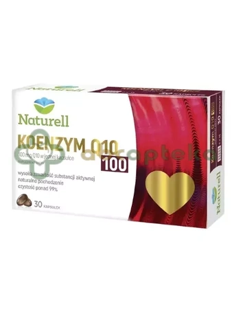 Naturell Koenzym Q10 100 mg, 30 kapsułek