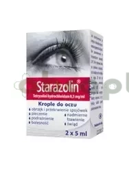 Starazolin, 0,5 mg/ml, krople do oczu, 2 x 5 ml