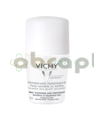 Vichy, dezodorant antyperspirant w kulce 48h, do skóry wrażliwej, 50 ml