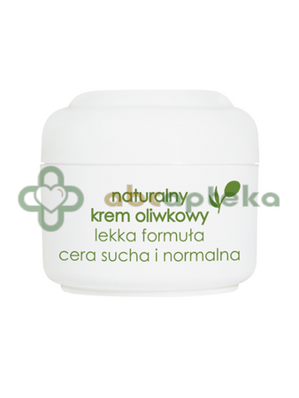 Ziaja Oliwkowa, naturalny krem oliwkowy, lekka formuła, cera sucha i normalna, 50 ml