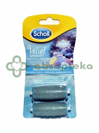 Scholl, Velvet Smooth, Drobnoziarniste głowice obrotowe