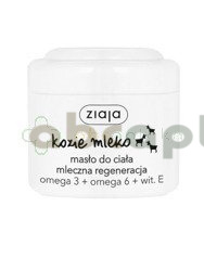 Ziaja Kozie mleko, masło do ciała, mleczna regeneracja, 200 ml
