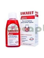 Lacalut Aktiv, płyn do płukania jamy ustnej, 300 ml