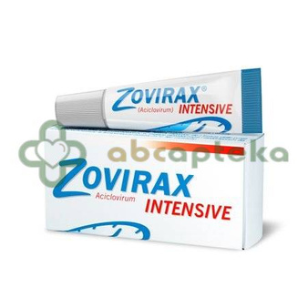Zovirax Intensive, 50mg/g, krem, 2 g