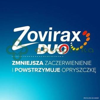 Zovirax Duo (50mg+10mg)/g, krem, 2g