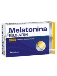 Melatonina 5 mg Biofarm 90 tabletek