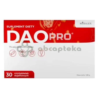 DAOPro, minitabletki dojelitowe, 30 tabletek