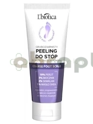 L'biotica, Gruboziarnisty peeling do stóp ze skutecznością pumeksu, 75 ml